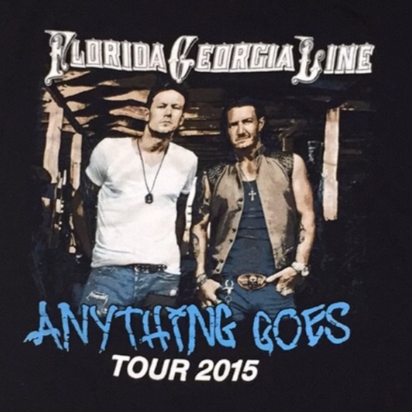Tour 2015 Florida Georgia Line size S - Picture 1 of 7